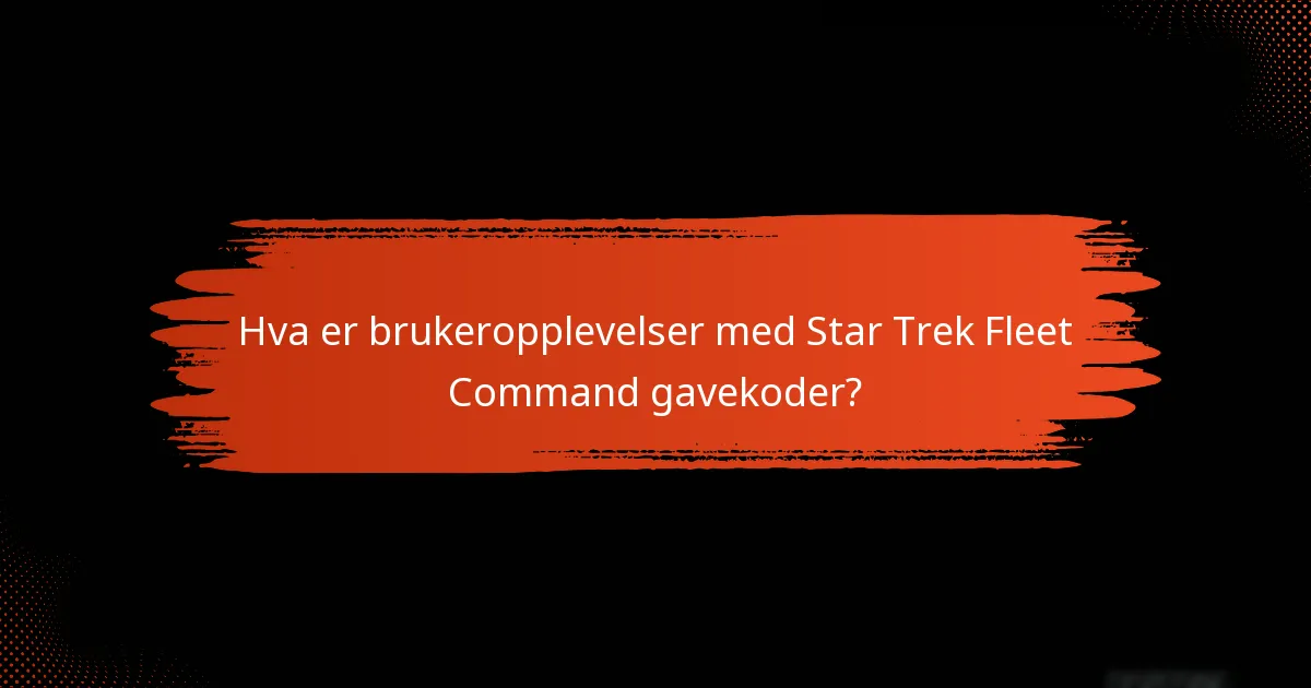 Hvordan kan brukere innløse gavekoder i Star Trek Fleet Command?