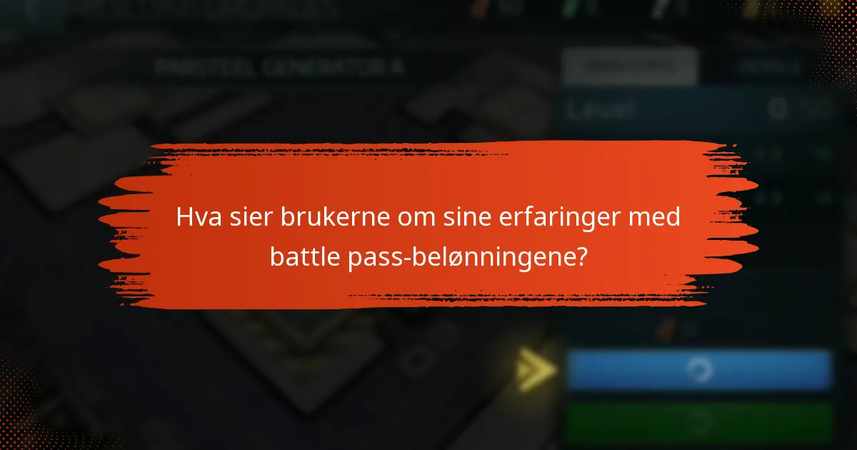 Hva er suksesshistorier fra spillere som bruker battle pass-belønningene?