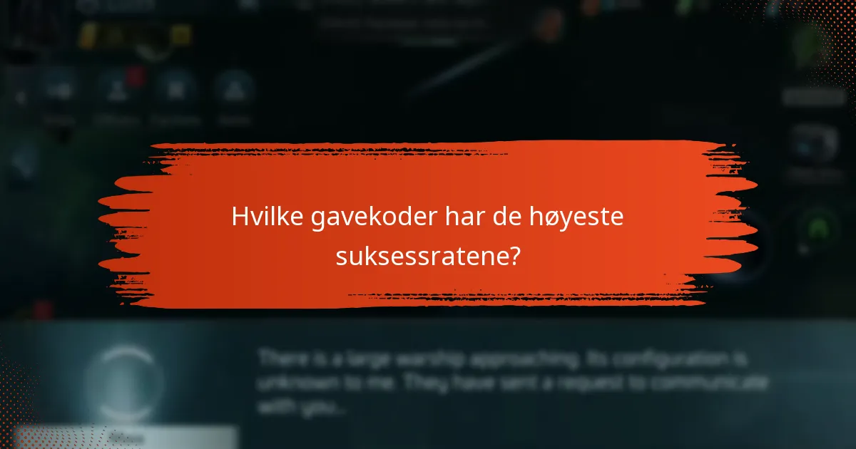 Hvilke suksesshistorier har spillere delt om bruk av gavekoder?