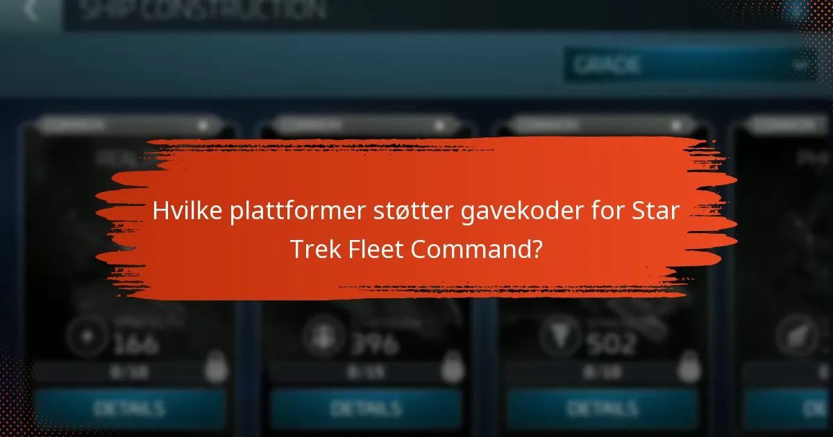 Hvordan kan jeg kreve gavekoder for Star Trek Fleet Command?