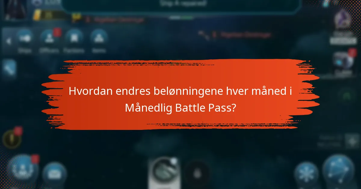 Hva er de ofte stilte spørsmålene om Månedlig Battle Pass?