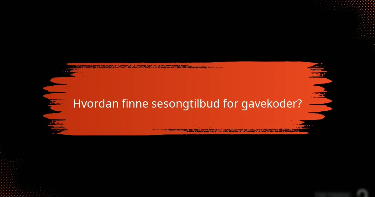 Hva er fordelene med å bruke gavekoder?